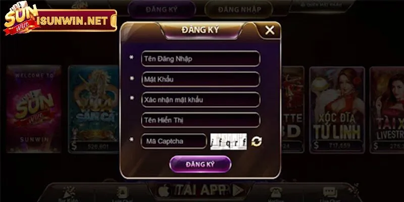 Dễ dàng đăng ký tài khoản